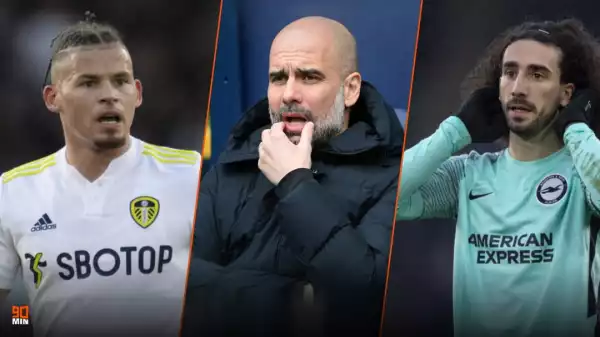 Manchester City working on Kalvin Phillips and Marc Cucurella deals