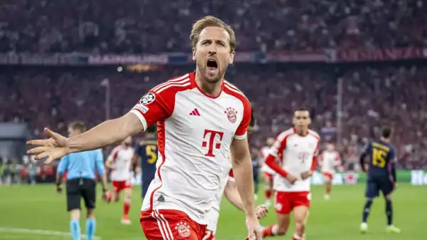 UCL: Harry Kane breaks record as Bayern Munich play 2-2 with Real Madrid