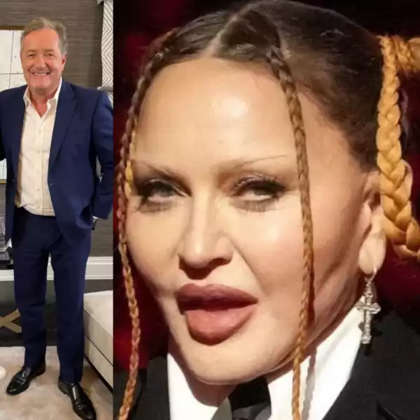 Piers Morgan mocks Madonna