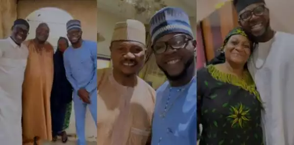 JJC Skillz Reunites With His Family In Kano (Video)