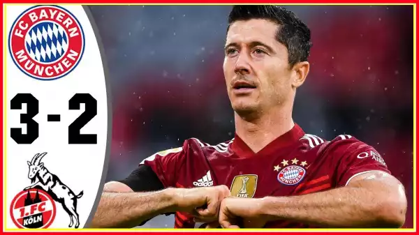 Bayern Munich vs Koln 3 − 2 (Bundesliga 2021 Goals & Highlights)