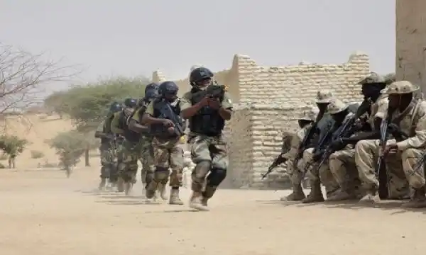 JUST IN!!! Troops Allegedly Exchange Fire With Terrorists In Borno