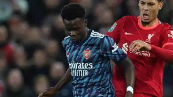 Arsenal attacker Bukayo Saka warned 