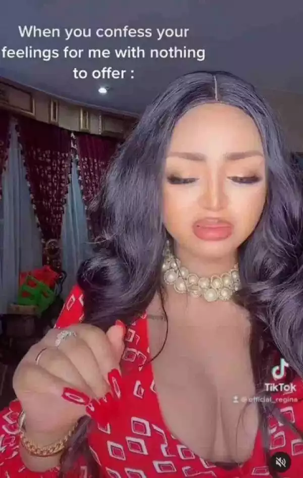 Nah Why You Go Marry Old Papii – Fans Attack Regina Daniels Over Recent Video