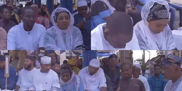 MC Oluomo, Olaiya Igwe, others storm the 21years remembrance of Mide Martins’ mother (Video)