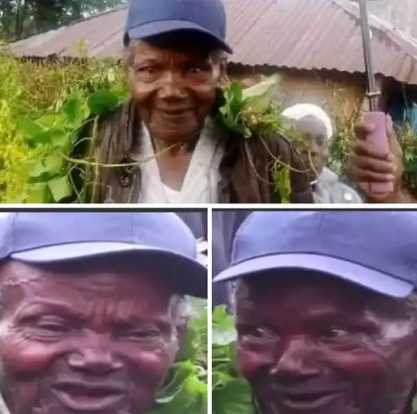 91-year-old Kenyan Man Returns With Only Walking Stick 50 years After Leaving Home In Search Of Greener Pastures