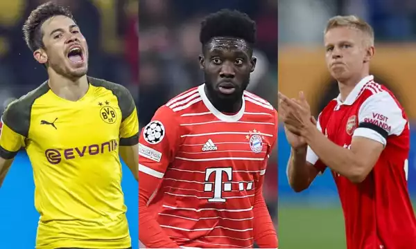 Football’s five best left-backs this season revealed