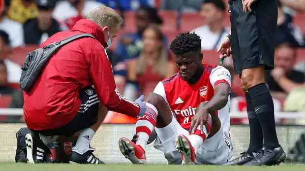Arteta updates on Partey injury ahead of Ghana date