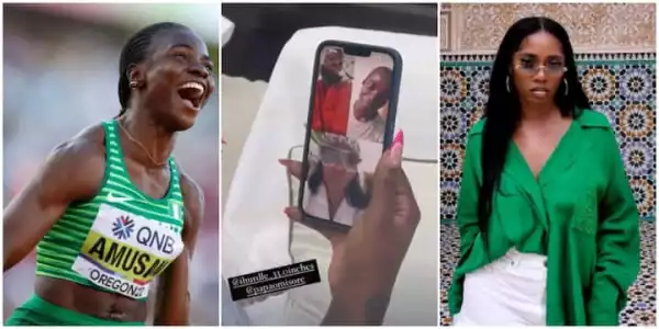 Any Support You Need, I’m With You 100% - Tiwa Savage Congratulates Tobi Amusan in Heartwarming Video Call