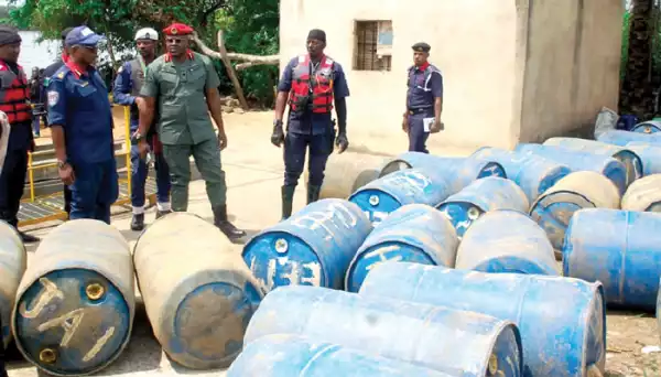 NSCDC nabs two with stolen fuel in Akwa Ibom