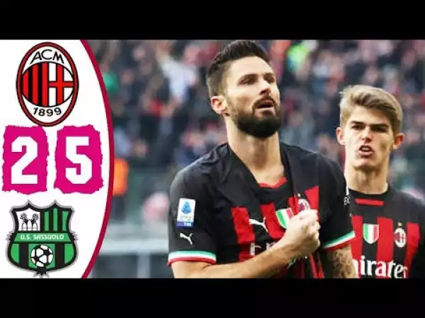 AC Milan vs Sassuolo 2 - 5 (Serie A  2023 Goals & Highlights)