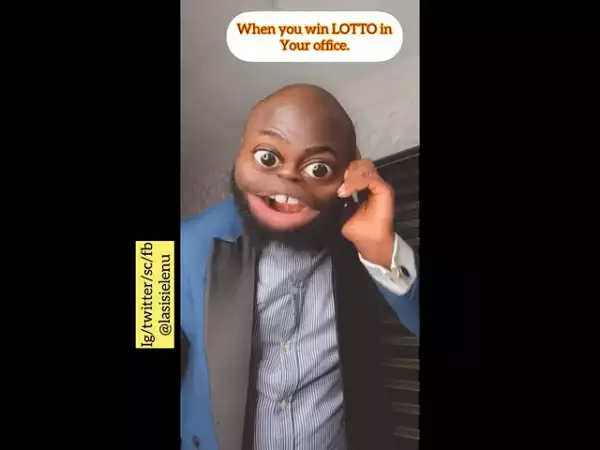 Lasisi Elenu - When You Win Lotto And Decide To Employ Your Boss (Comedy Video)