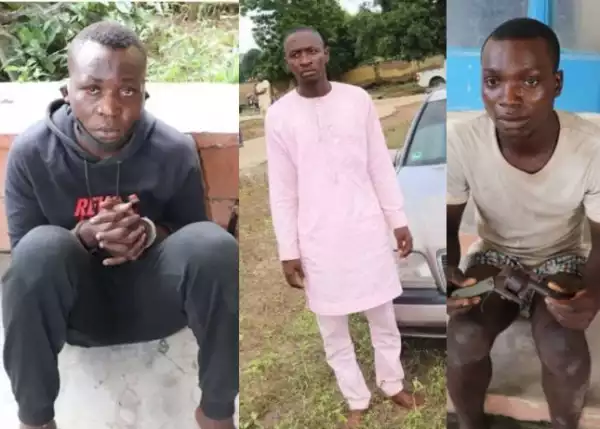 Three Suspects Arrested For Armed Robbery, Fraud, Car Theft In Niger State