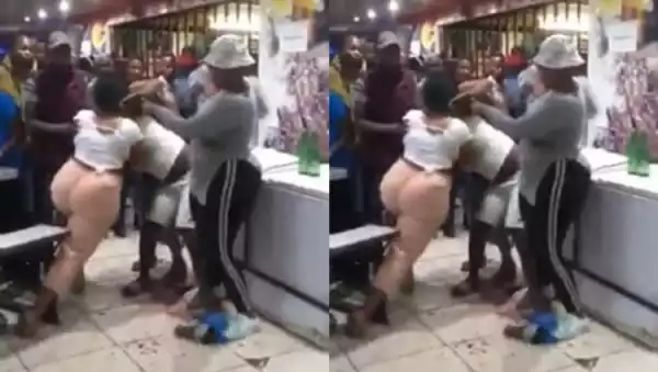 Video: Woman beat husband to near death after catching him with a side chick