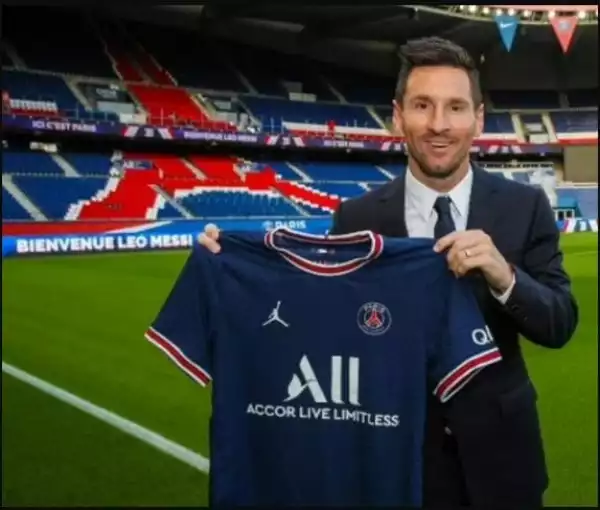 Lionel Messi Completes His Sensational Move To PSG On A Two-Year Deal Worth “£1million A Week”