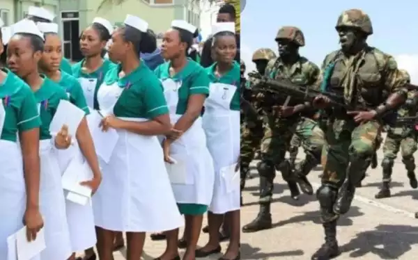 Two Soldiers Arrested For S3xually Molesting Student Nurse