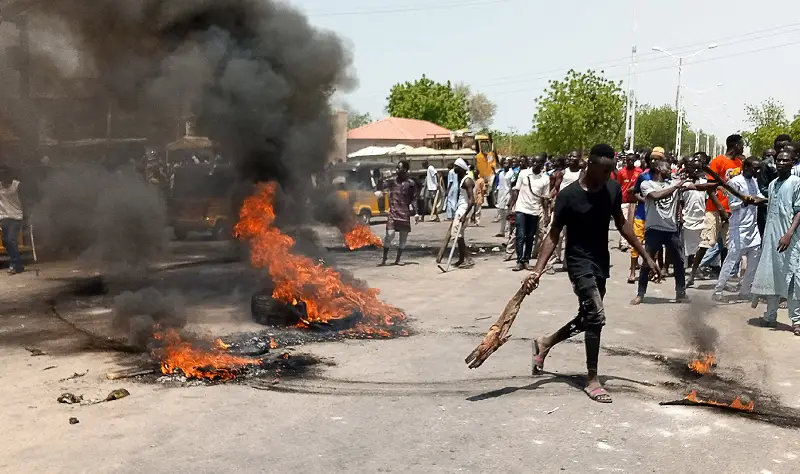 Kano boils, 60 arrested, 3 vehicles burnt, many injured