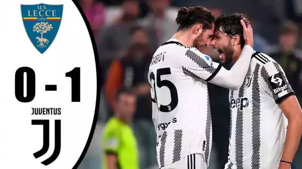 Lecce vs Juventus 0 - 1 (Serie A 2022 Goals & Highlights)