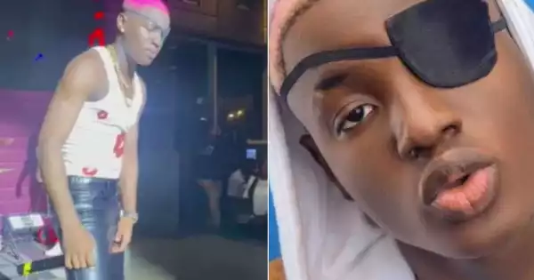The Moment Singer, Ruger Angrily Walked Out After A Fan Grabbed His M*nhood On Stage (Video)