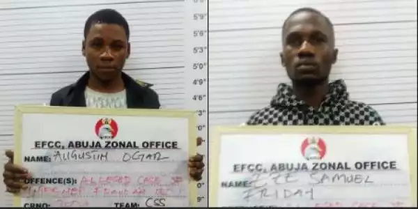 Two Young Yahoo Boys Jailed for Internet Fraud in Abuja (Photo)