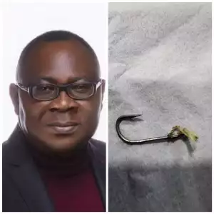 Very Scary - Nigerian Man Narrates How He Almost Swallowed A Metal Hook In Soup While Eating at Funeral (Photo)