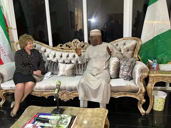British High Commissioner To Nigeria Visits Atiku (Pictures)