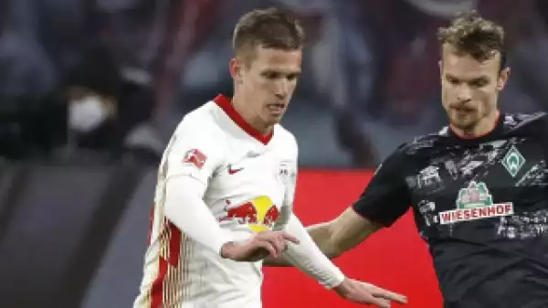 RB Leipzig midfielder Dani Olmo quizzed directly about Barcelona, Man City rumours