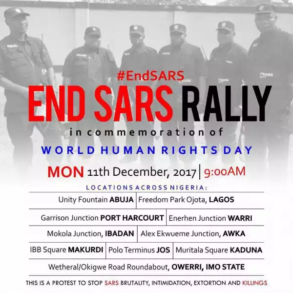Angry Team Put up #EndSARS Rally Scheduled to Hold.. (SEE DATE)