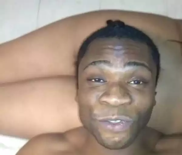 Speed Darlington finally gets laid and shares a video of himself spanking the unclad lady on his bed